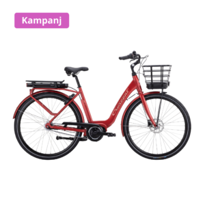 Crescent Elora 7vxl Rödmatt 47cm Elcykel  Klassisk 2024 från .