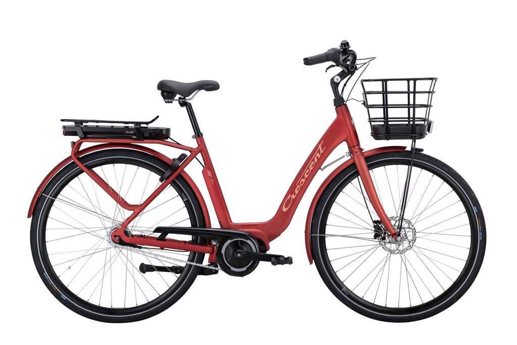 Crescent Elora 7vxl Röd Korg 51cm Elcykel  Klassisk 2024 från .