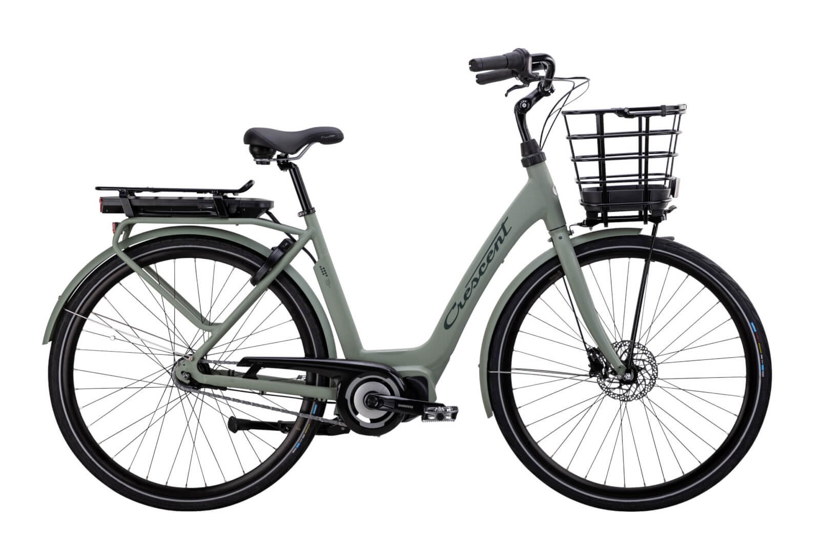 Crescent Elsa 7vxl 51cm Grön Elcykel  Klassisk 2024 från .