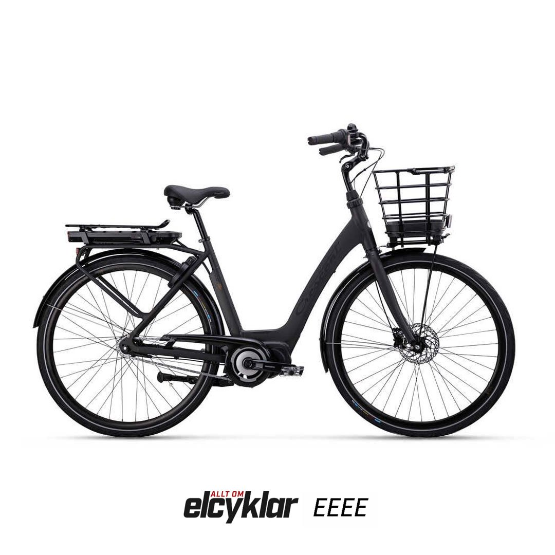 Crescent Elsa 7vxl Svart Matt Korg 55cm Elcykel  Klassisk 2024 från .