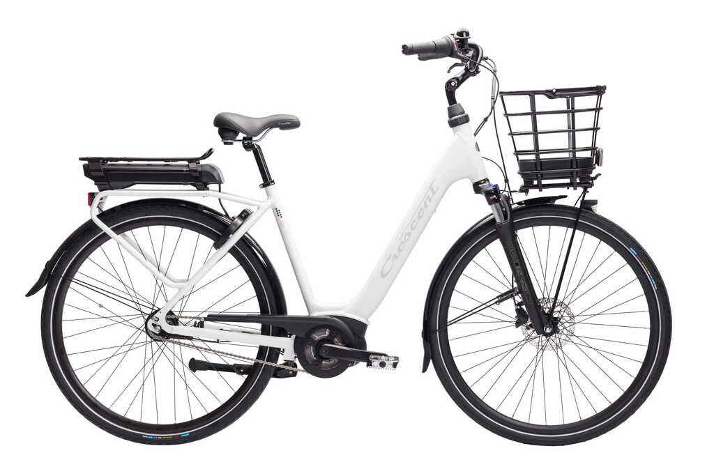 Crescent Elvira 7vxl 2025 Vit Korg 55cm Elcykel  Hybrid 2024 från .