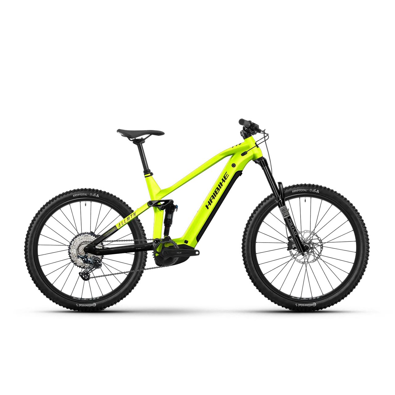 Haibike Allmtn 6 2025 Grön - 40cm Elcykel  Mountainbike 2024 från .