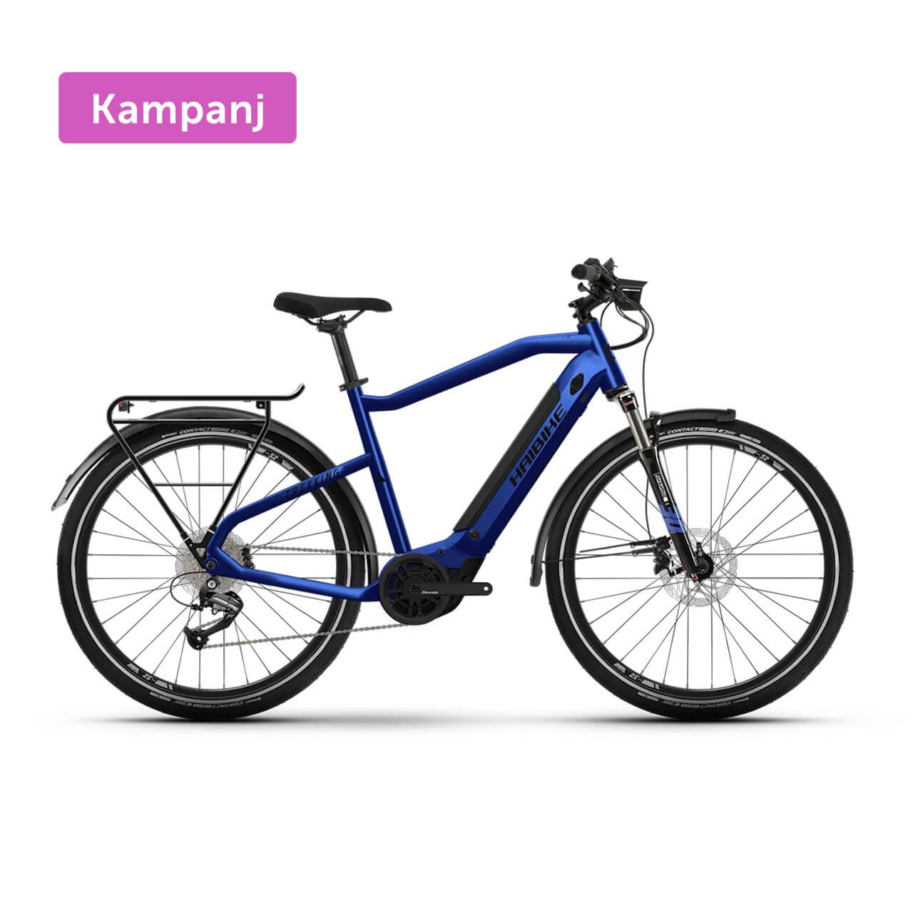 Haibike Trekking 4 High L - Blå Elcykel  Hybrid 2024 från Haibike.