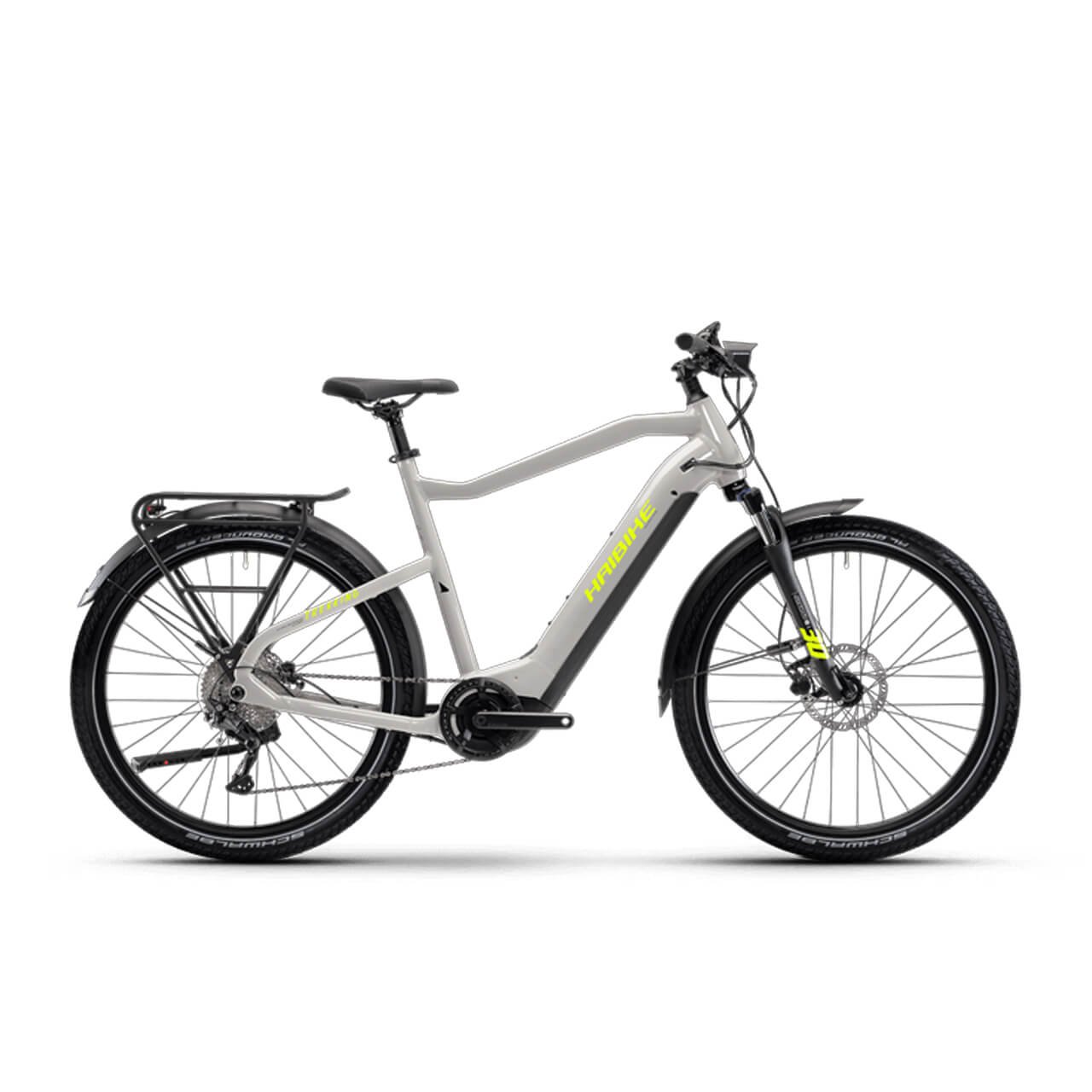 Haibike Trekking 6 High L - Grå Elcykel  Hybrid 2024 från Haibike.