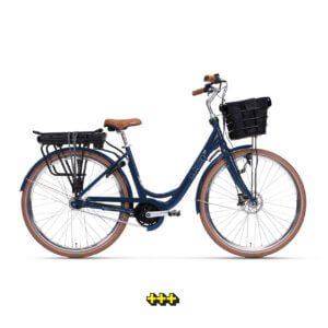Lifebike Classic Mittmotor Lux G9 Blå - Fotbroms Elcykel  Klassisk 2024 från Lifebike.