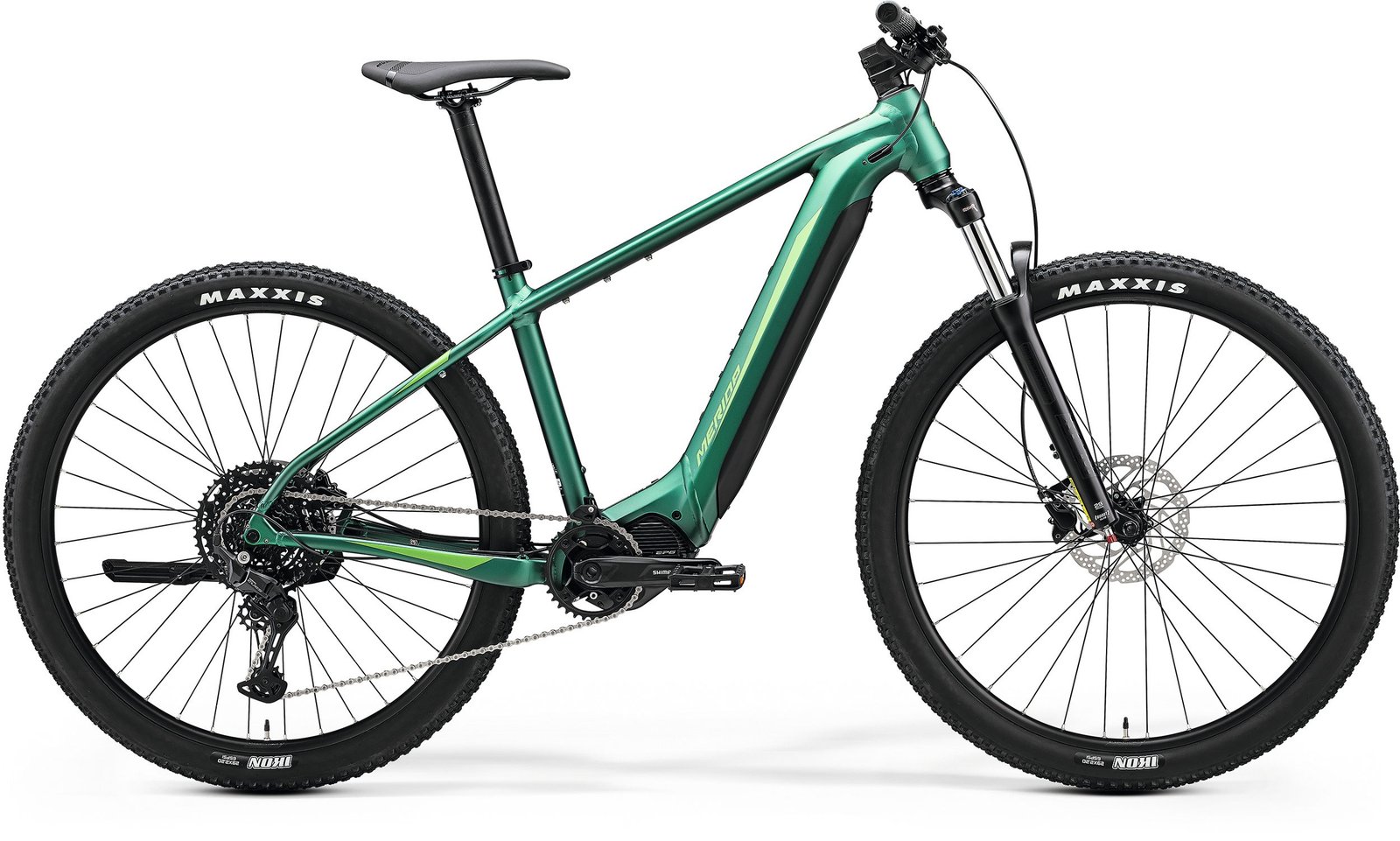 Merida Ebig.nine 400 Grön 2025 - Xl Elcykel  Mountainbike 2024 från .