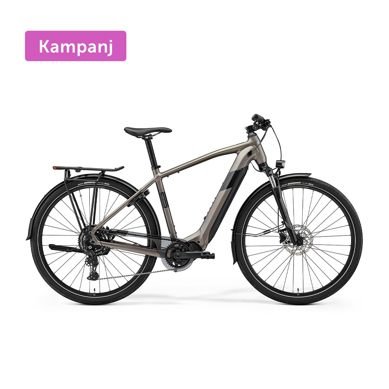 Merida Espresso 400 Eq Grå/svart  Xl Elcykel  Hybrid 2024 från .