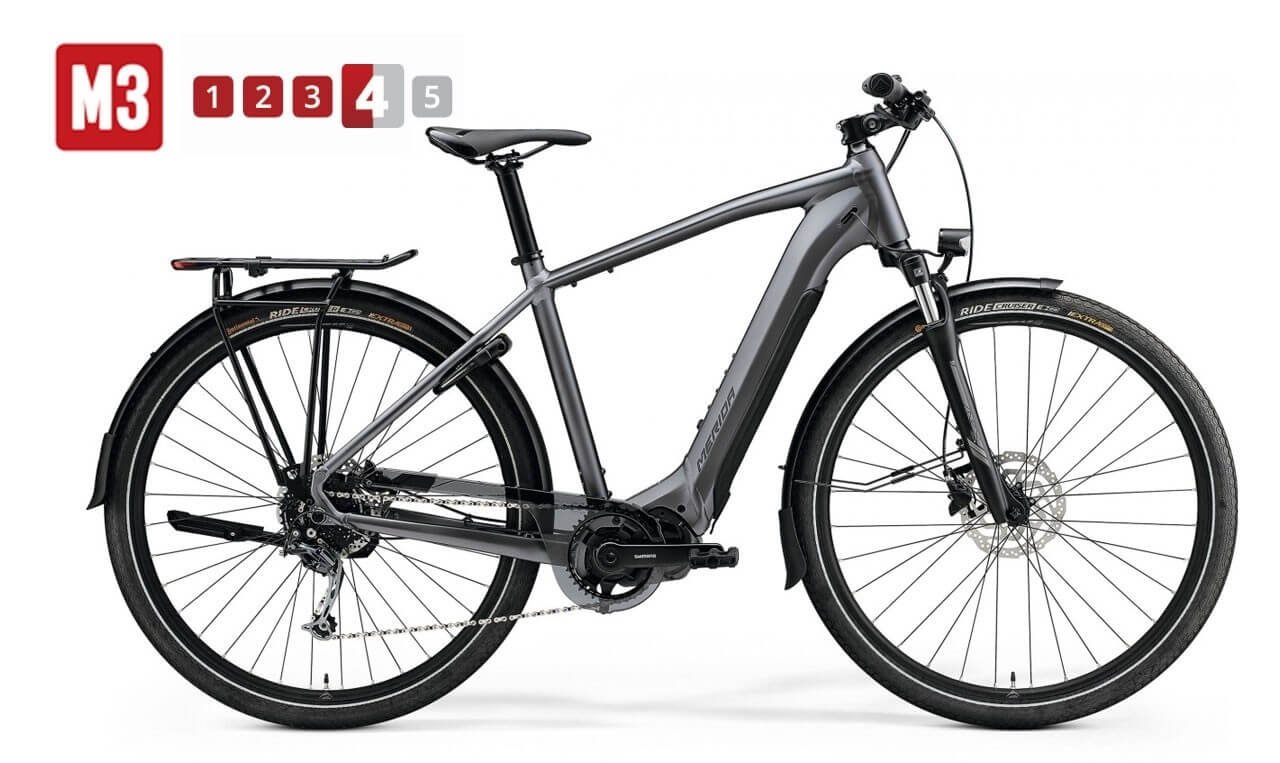 Merida Espresso 400 S Eq L (55 Cm) Elcykel  Hybrid 2024 från Merida.