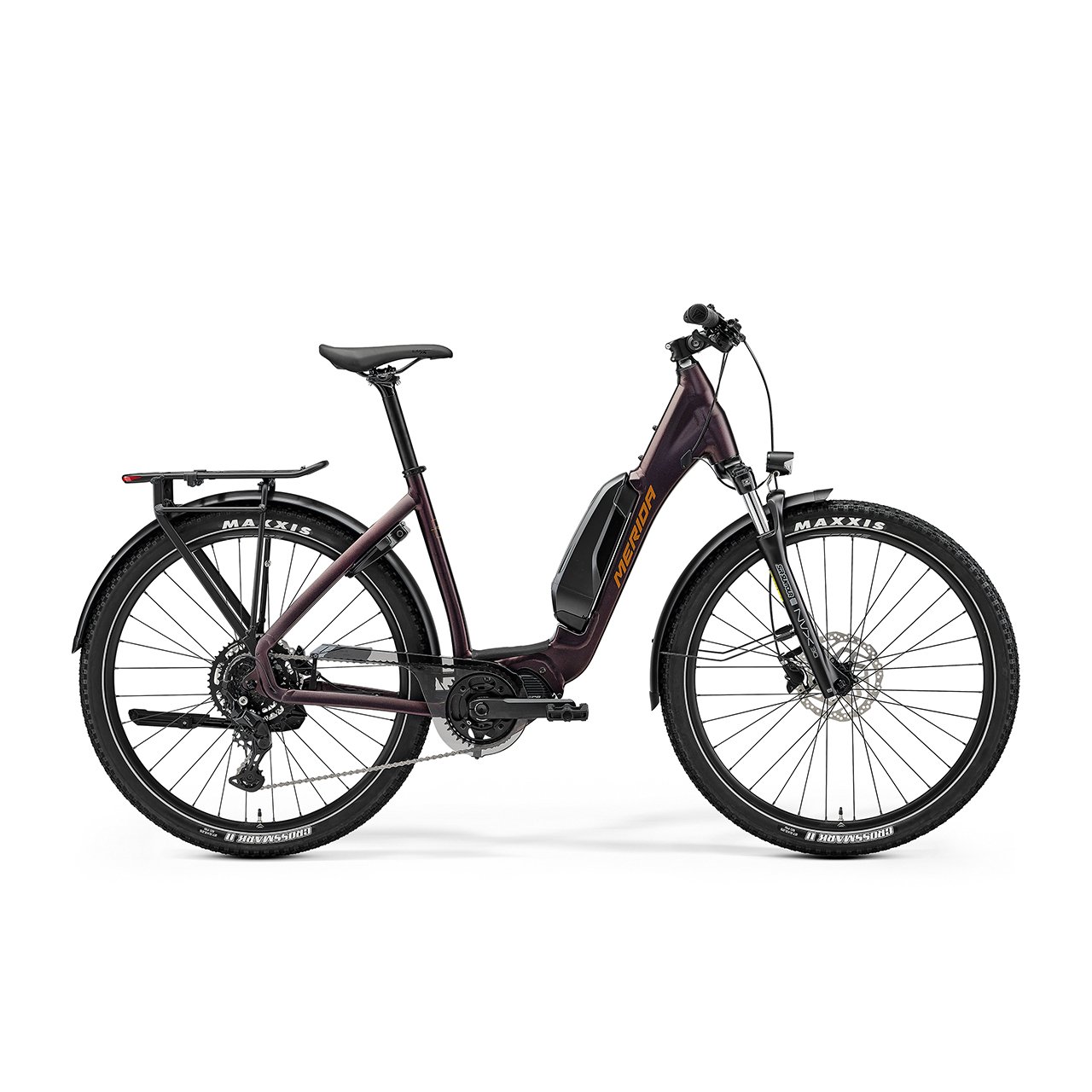 Merida Espresso Cc 400 Eq Se Mörklila L Elcykel  Hybrid 2024 från .