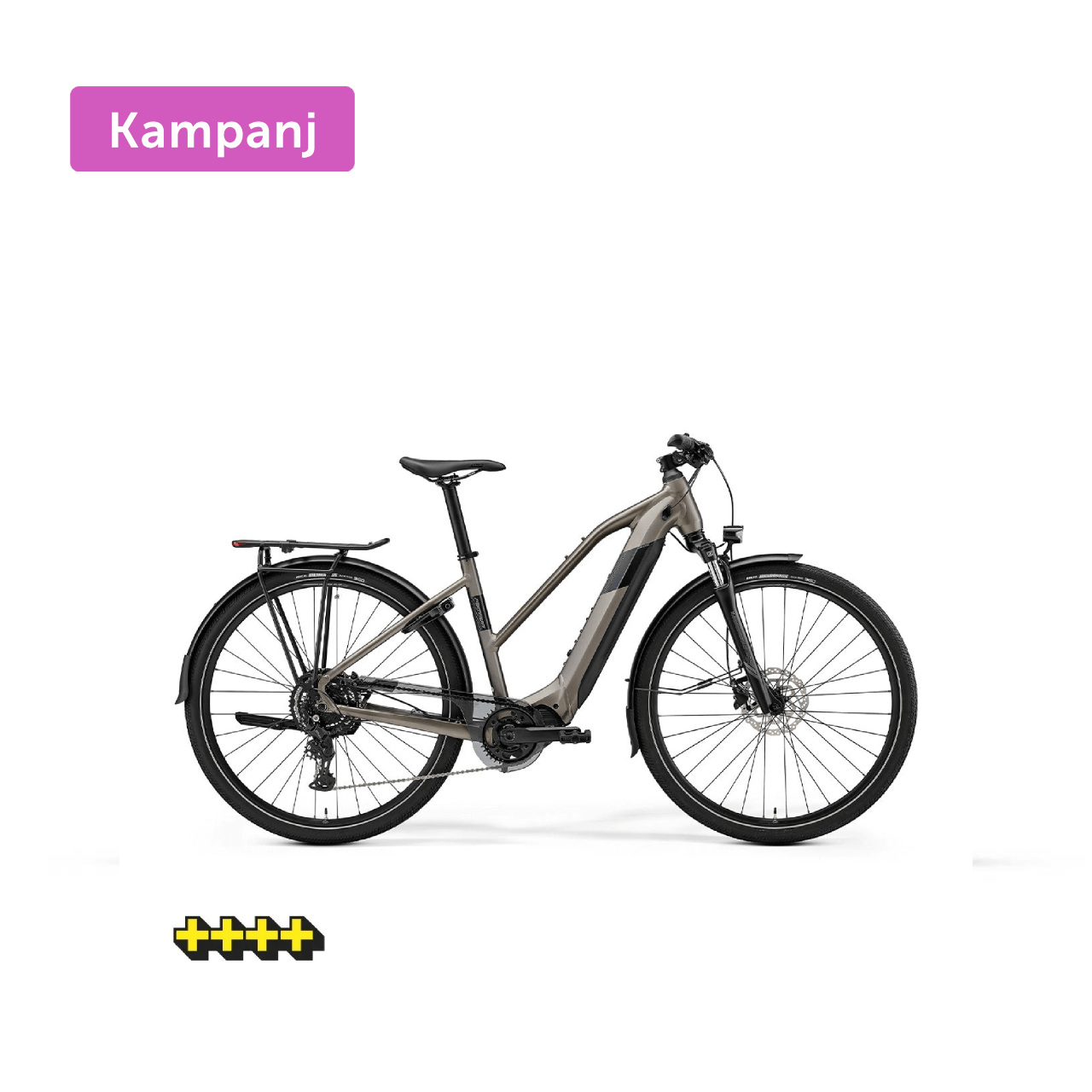 Merida Espresso L 400 Eq Grå/svart  M Elcykel  Hybrid 2024 från .