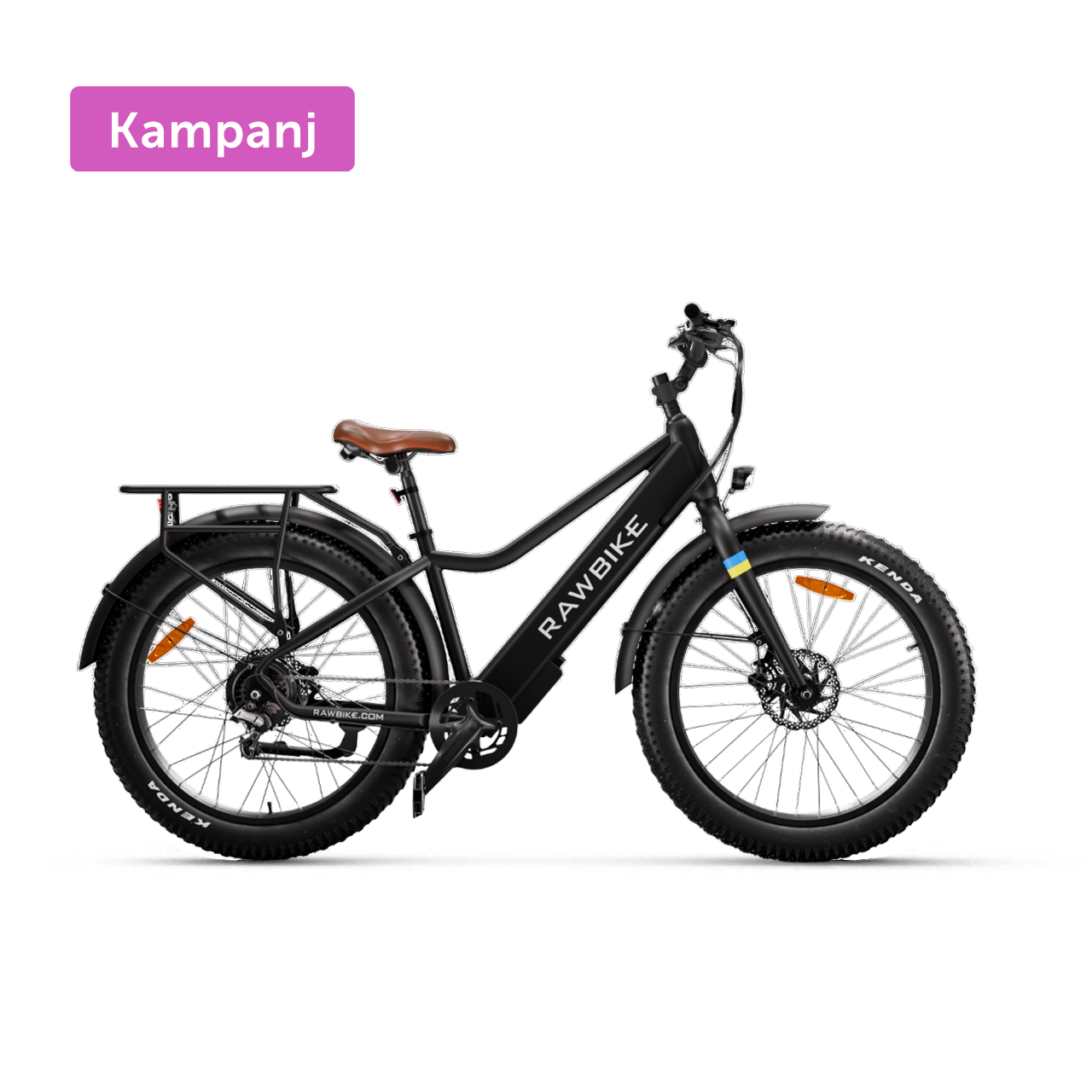 Rawbike Urban Jet Black Elcykel  Hybrid 2024 från .