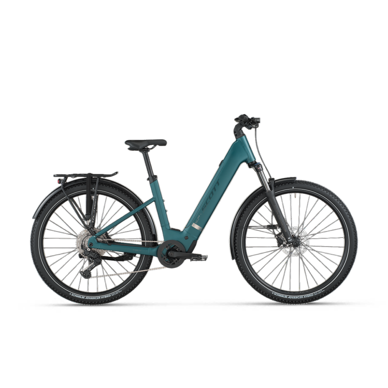 Scott Axis 30 Wave Grön - Xl Elcykel  Hybrid 2024 från .