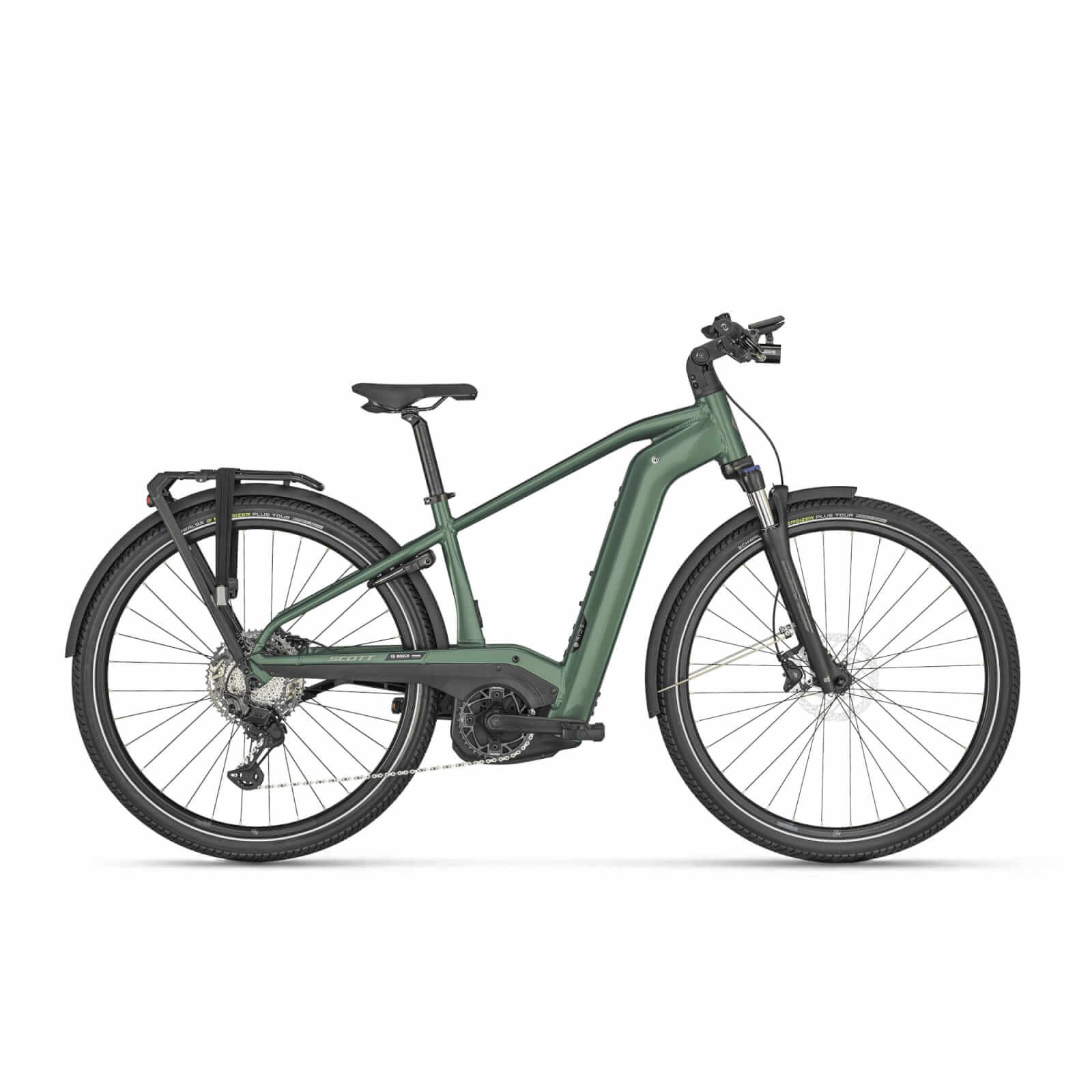 Scott Bike Sub Sport Eride 10 Men L 2024 Grön Elcykel  Hybrid 2024 från .