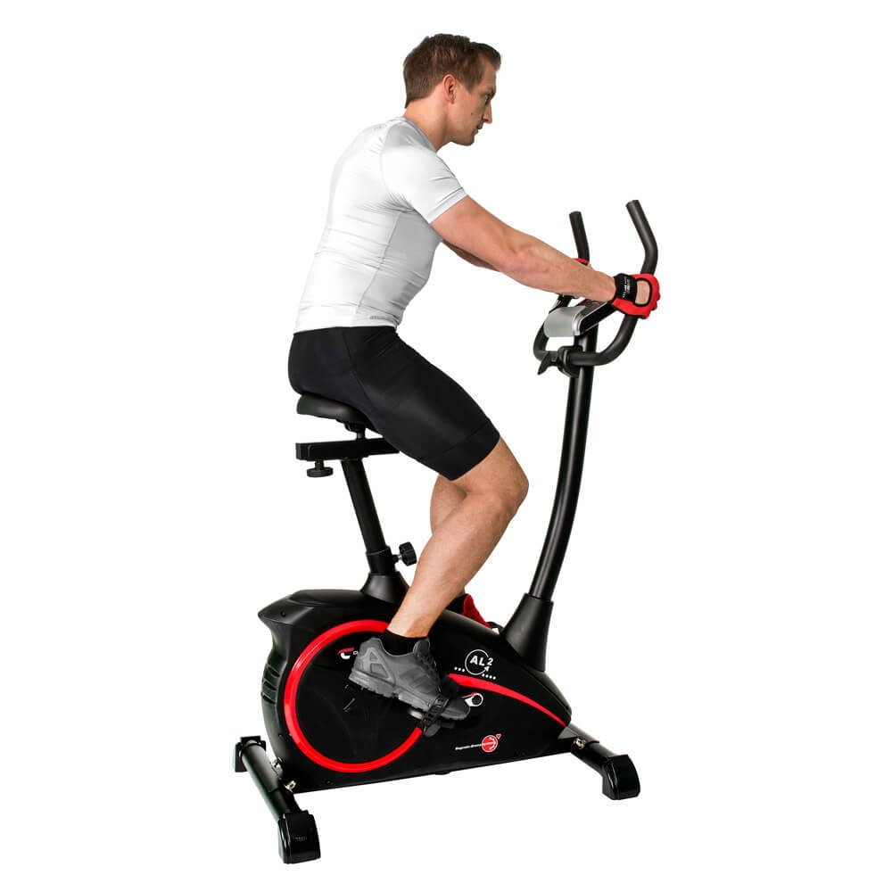 Motionscykel AL2 Bäst i Test (S Kinomap/Zwift - Svart) Motionscykel från Christopeit Sport.