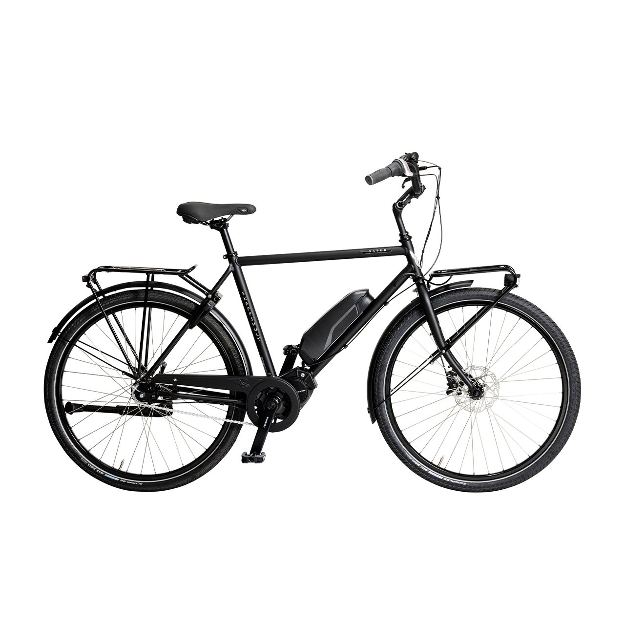 Skeppshult Herr Natur Land El 7-vxl. 55cm Schack Matt Elcykel  Klassisk 2024 från .