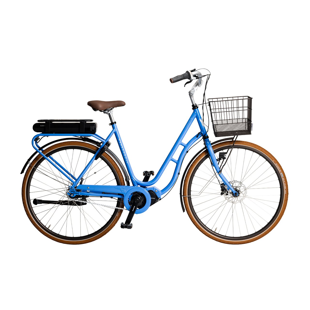 Skeppshult Natur Colour El 7-vxl. 54cm Bara Blå Elcykel  Klassisk 2024 från .