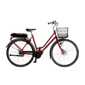 Skeppshult Nova El Premium 7-vxl. 53cm Flamröd Matt Elcykel  Klassisk 2024 från .